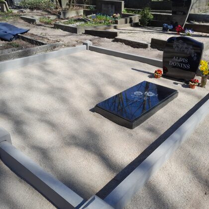 Kapu apmales, kopiņas, pieminekļi, G.K. Service SIA