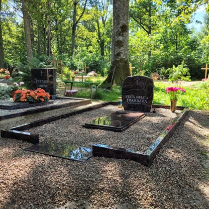 Kapu apmales, kopiņas, pieminekļi, G.K. Service SIA