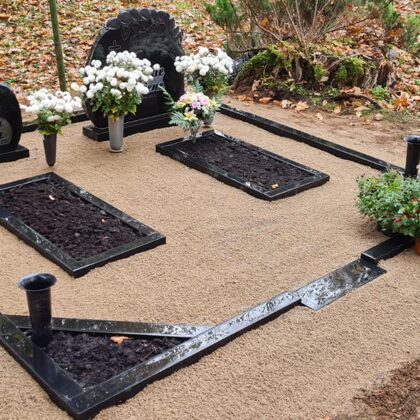 Kapu apmales, kopiņas, pieminekļi, G.K. Service SIA