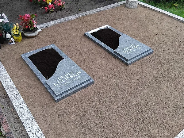 Kapu apmales, kopiņas, pieminekļi, kapu labiekārtošana, kapu serviss, G.K. Service SIA