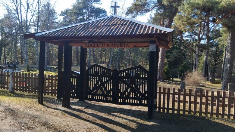 Maisiņu kapi, Pērkone, Nīcas pagasts, Dienvidkurzemes novads, G.K.Service SIA Kapu labiekārtošana, kapu serviss