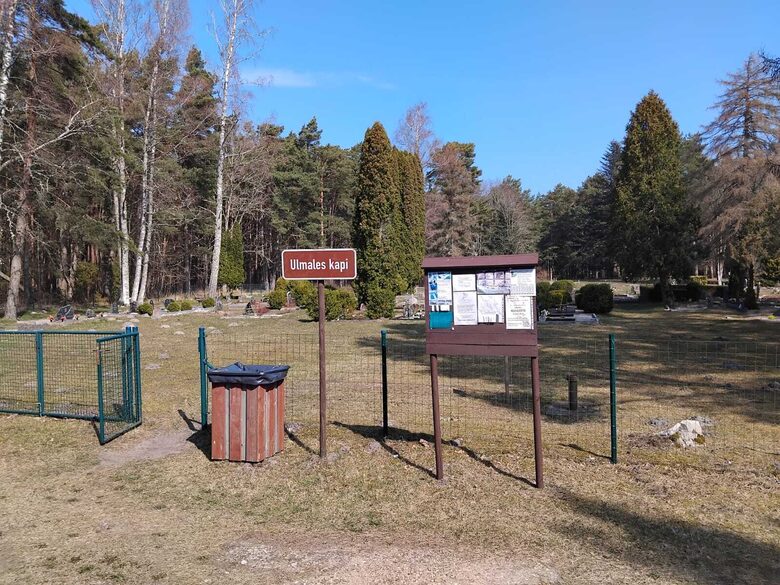Ulmales kapi, Sakas pagasts, Dienvidkurzemes novads, G.K.Service SIA