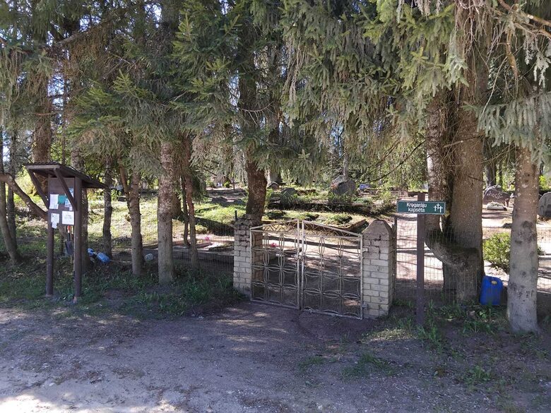 Krogarāju kapi, Rudbāržu pagasts, Kuldīgas novads, kapu labiekārtošana, SIA G.K.Service