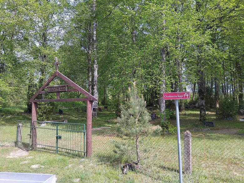Ozolmežu kapi, Dunikas pagasts, Dienvidkurzemes novads, G.K.Service SIA kapu labiekārtošana, kapu serviss