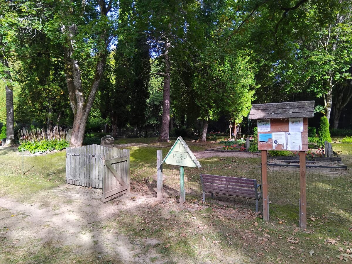 Ruģu kapi, Gaviezes pagasts, Dienvidkurzemes novads, G.K.Service SIA kapu labiekārtošana, kapu serviss